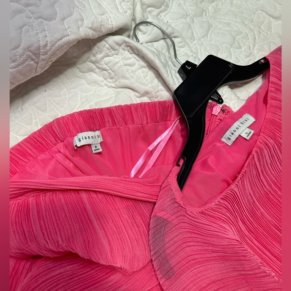 Gianni Bini Venita Aspen Top and Midi Skirt Pink Set - Picture 4 of 7